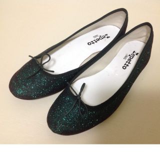 レペット(repetto)のrepettoレペット べべ バレエシューズ フラット ピーコック グリーン(バレエシューズ)