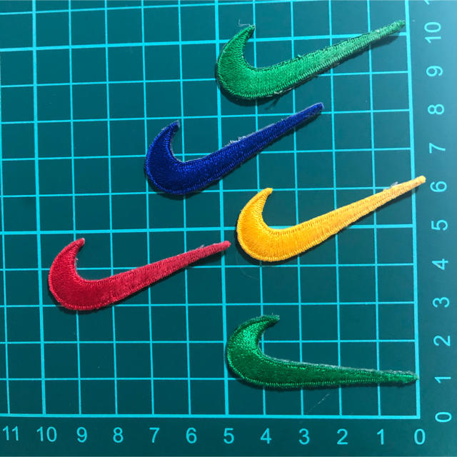 Nike 送込 ナイキ Nike 刺繍アイロンワッペン 5点セットの通販 By デスパレードな妻です S Shop ナイキならラクマ