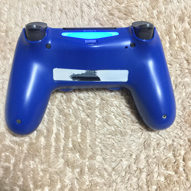 PlayStation4(プレイステーション4)のPS4 コントローラー  純正 DUALSHOCK4 ウェイブブルー エンタメ/ホビーのゲームソフト/ゲーム機本体(その他)の商品写真