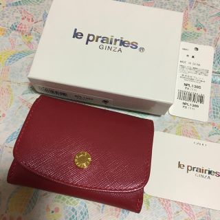 エーエヌエー(ゼンニッポンクウユ)(ANA(全日本空輸))のANA 機内販売　le prairies ル・プレリー　三つ折りミニ財布(財布)