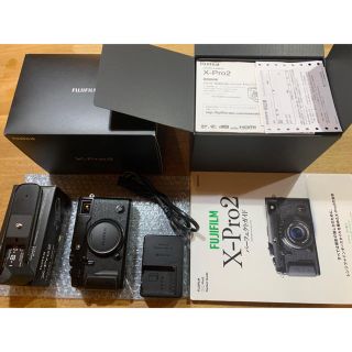 フジフイルム(富士フイルム)の【極美品】FUJIFILM X-Pro2 ボディ 保証書 MHG-XPRO2付(デジタル一眼)