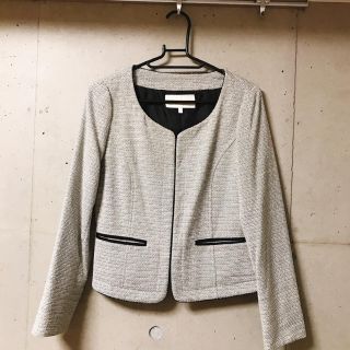 プロポーションボディドレッシング(PROPORTION BODY DRESSING)のプロポーション　ボディドレッシング ツイードジャケット(ノーカラージャケット)