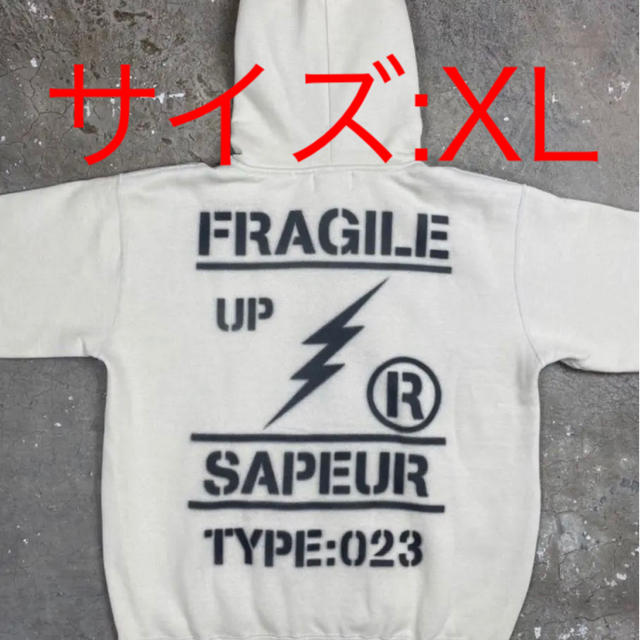 SAPEur Hoodie Zipup サプール　パーカー　XL 新品未開封