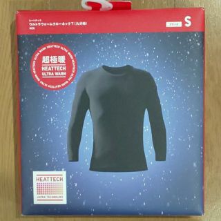 ユニクロ(UNIQLO)の【新品】ユニクロ☆超極暖ﾋｰﾄﾃｯｸｳﾙﾄﾗｳｫｰﾑｸﾙｰﾈｯｸT(その他)