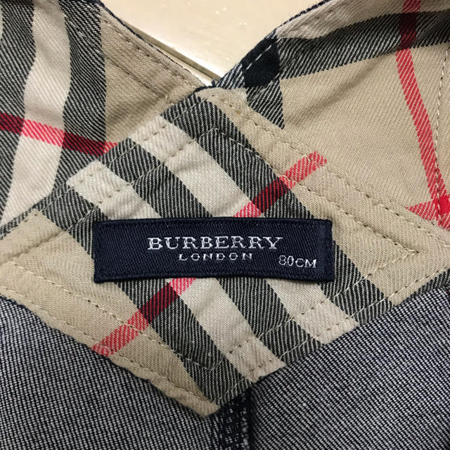 BURBERRY(バーバリー)のBurberry オーバーオール キッズ/ベビー/マタニティのベビー服(~85cm)(その他)の商品写真