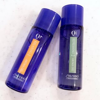 シセイドウ(SHISEIDO (資生堂))の値下げ！未使用★資生堂 Qi アロマジェル〈ボディ用パフュームコロン〉2本セット(ボディローション/ミルク)