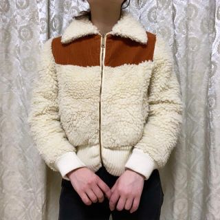 デプト(DEPT)の70s vintage ボアジャケット　フェイクファー　フリース　ビンテージ(毛皮/ファーコート)