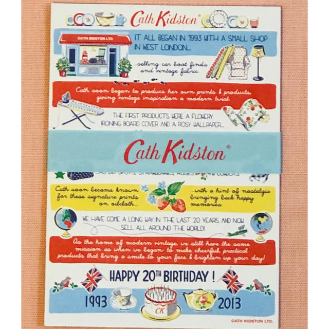 Cath Kidston(キャスキッドソン)のキャスキッドソン 非売品 ポストカード その他のその他(その他)の商品写真