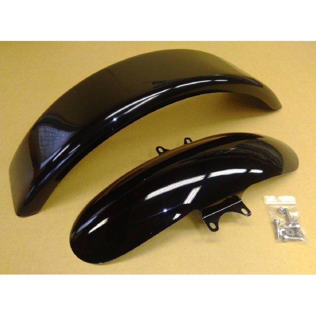 ○新品○TW200/225○フロントフェンダー(ネジ付)&リアフェンダーの ...