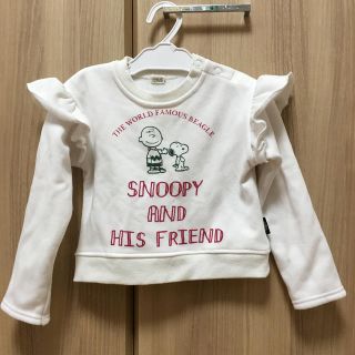 スヌーピー(SNOOPY)のスヌーピー  長袖ラグラントレーナー80 ベビーザらスオリジナル(トレーナー)