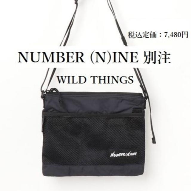 WILDTHINGS(ワイルドシングス)の【別注】NUMBER (N)INE × WILD THINGS サコッシュ メンズのバッグ(ショルダーバッグ)の商品写真