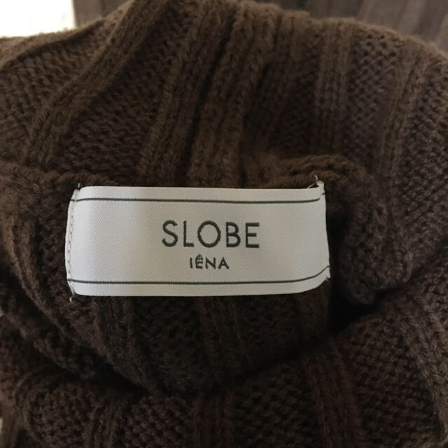 SLOBE IENA(スローブイエナ)のSLOBE IENA ワイドリブスタンドネックニット　ニット レディースのトップス(ニット/セーター)の商品写真