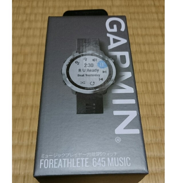 GARMIN ガーミン ForeAthlete645　Black　 フォアアスリート645ブラック 　Garmin　Pay対応　010−01863−6