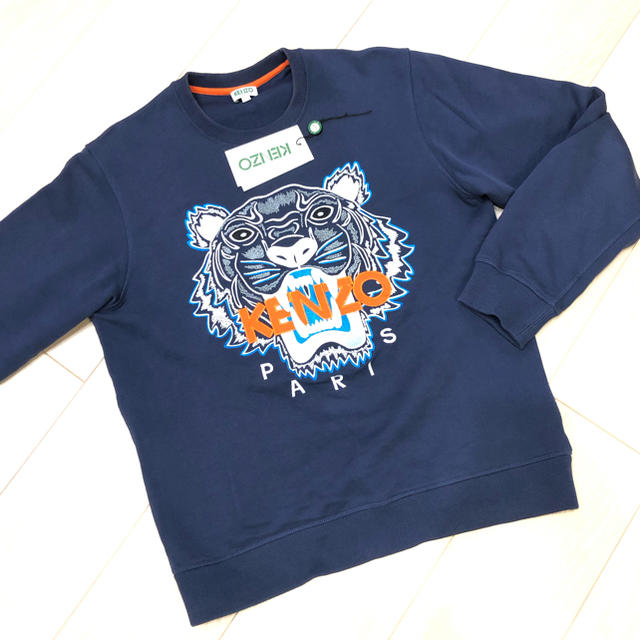 KENZO☆トレーナー☆TIGER EMBROIDERED CREW SWEAT