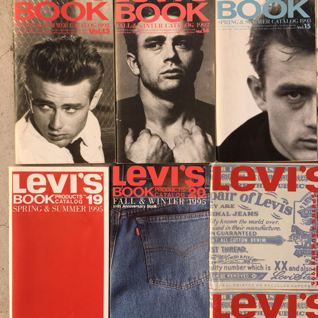 Levi's(リーバイス)のLevi's BOOK リーバイスブック　Vol.13～22,25 計15冊 エンタメ/ホビーの雑誌(ファッション)の商品写真