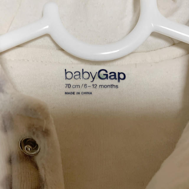 babyGAP(ベビーギャップ)のGAP baby ベビー服　アウター キッズ/ベビー/マタニティのベビー服(~85cm)(ロンパース)の商品写真