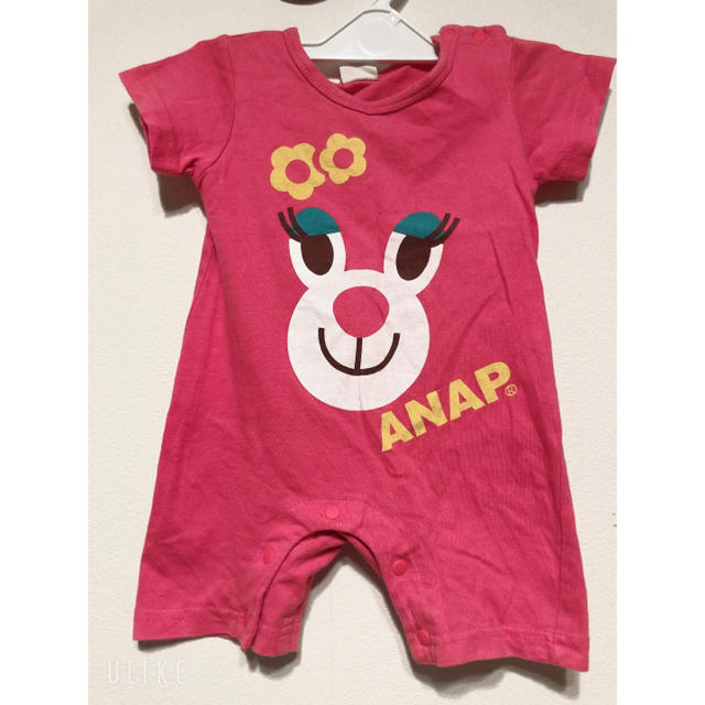 ANAP(アナップ)のANAP ロンパース キッズ/ベビー/マタニティのベビー服(~85cm)(ロンパース)の商品写真