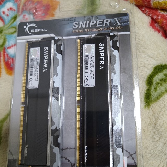 G.SKILL  DDR4 PC4-28800  16GB×2PC/タブレット