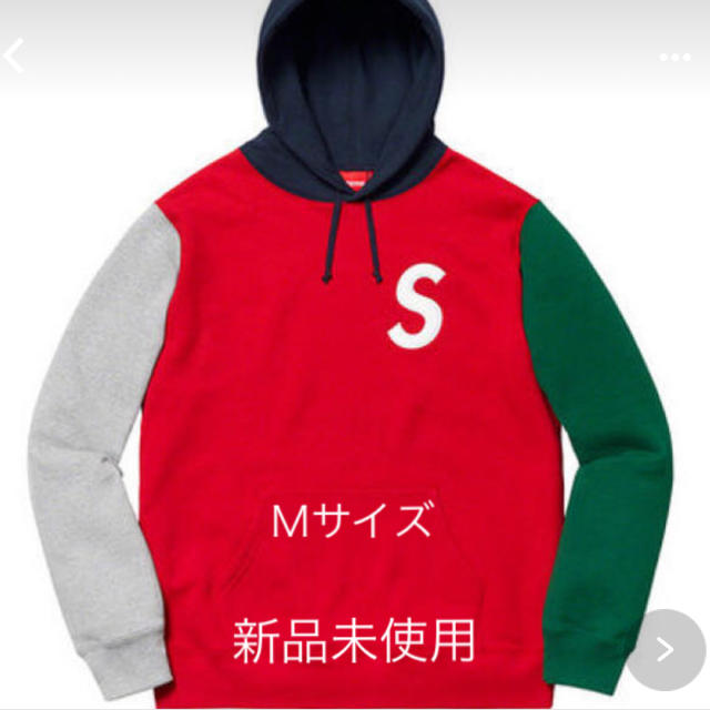 Supreme S Logo Colorblocked Hooded