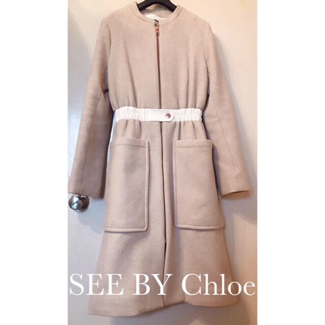 SEE BY CHLOE - SEE BY Chloe コレクションコート定価13万の通販 by ...