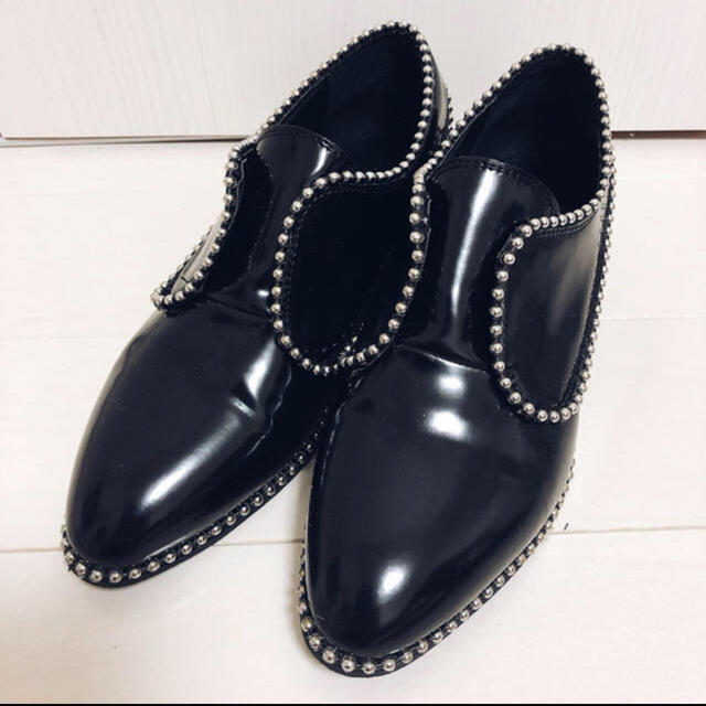 Lochie(ロキエ)のepine  studs enamel short boots レディースの靴/シューズ(ローファー/革靴)の商品写真