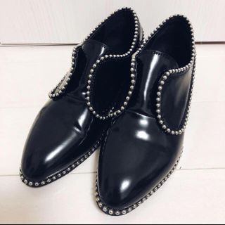 ロキエ(Lochie)のepine  studs enamel short boots(ローファー/革靴)