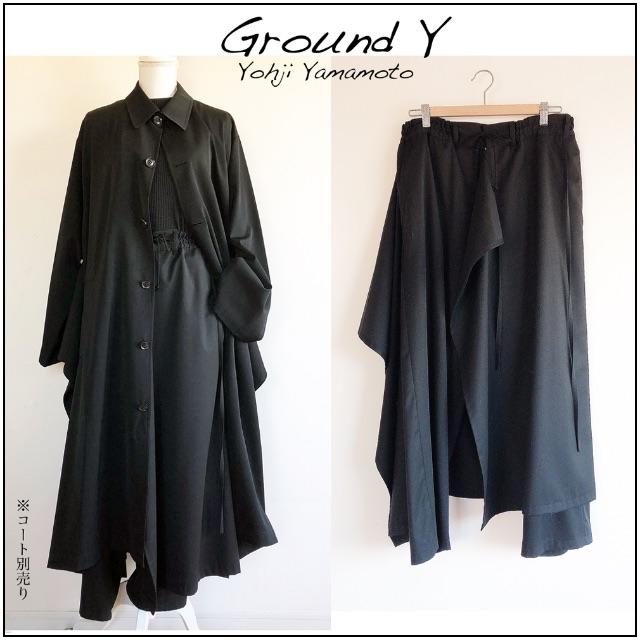 【美品】Ground Y ギャバ 3WAYスカートパンツ