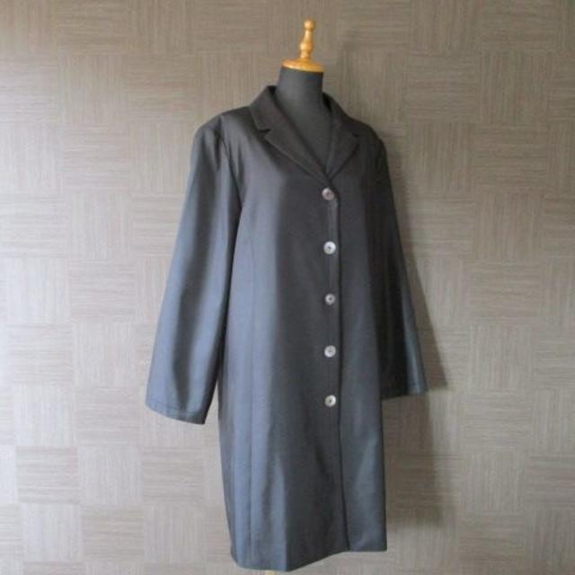 leilian(レリアン)のレリアン スプリングコート 15+ 日本製 大きいサイズ 美品 レディースのジャケット/アウター(トレンチコート)の商品写真