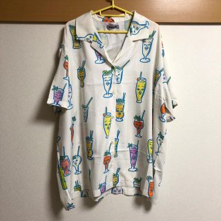 プニュズ(PUNYUS)のプニュズ　柄シャツ(シャツ/ブラウス(半袖/袖なし))