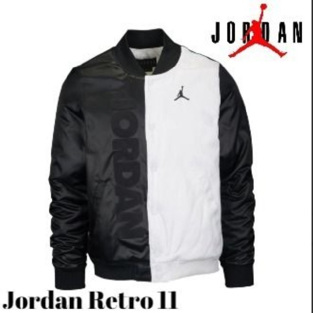 NIKE(ナイキ)のNIKE Jordan Retro 11 ブルゾン

 メンズのジャケット/アウター(スタジャン)の商品写真