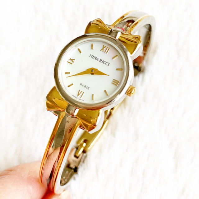 NINA RICCI - ニナリッチ スイス製 レディース腕時計 シェル文字盤の通販 by Pinor's shop｜ニナリッチならラクマ
