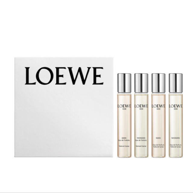 LOEWE ロエベ 香水　MAN WOMAN ４本セット15ml