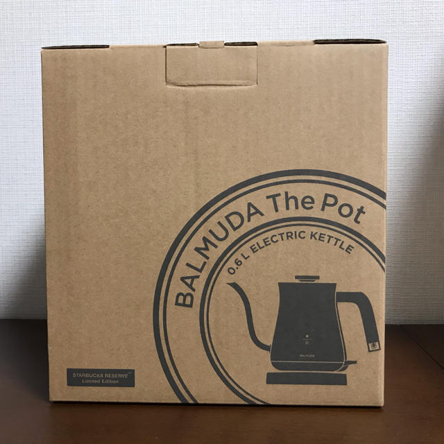 BALMUDA(バルミューダ)のBALMUDA The Pot Starbucks Reserve限定モデル スマホ/家電/カメラの生活家電(電気ケトル)の商品写真