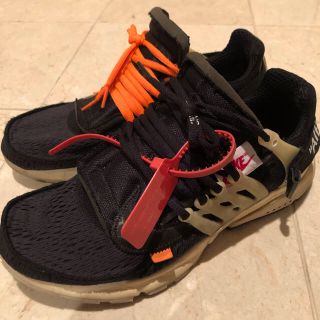 ナイキ(NIKE)のNIKE  off white air presto ナイキ エアプレスト(スニーカー)