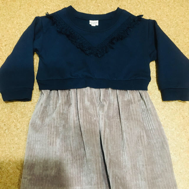 ワンピース　サイズ100 キッズ/ベビー/マタニティのキッズ服女の子用(90cm~)(ワンピース)の商品写真