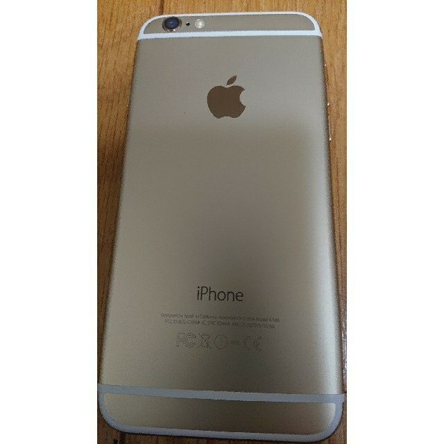 iPhone - 美品Apple au iPhone6 64GBゴールドNG4J2J/A判定◯ の通販 by