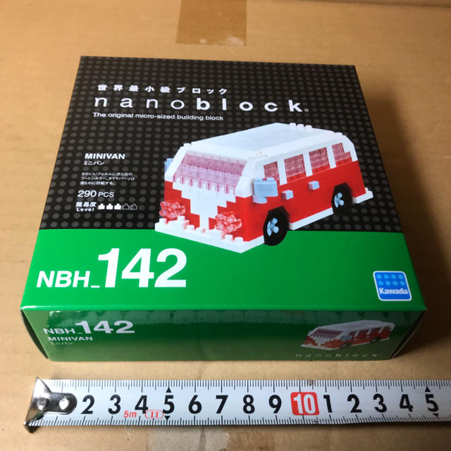 Kawada(カワダ)のカワダ世界最小級ブロック ナノブロック  ミニバン 290PCS 難易度レベル3 エンタメ/ホビーのおもちゃ/ぬいぐるみ(模型/プラモデル)の商品写真