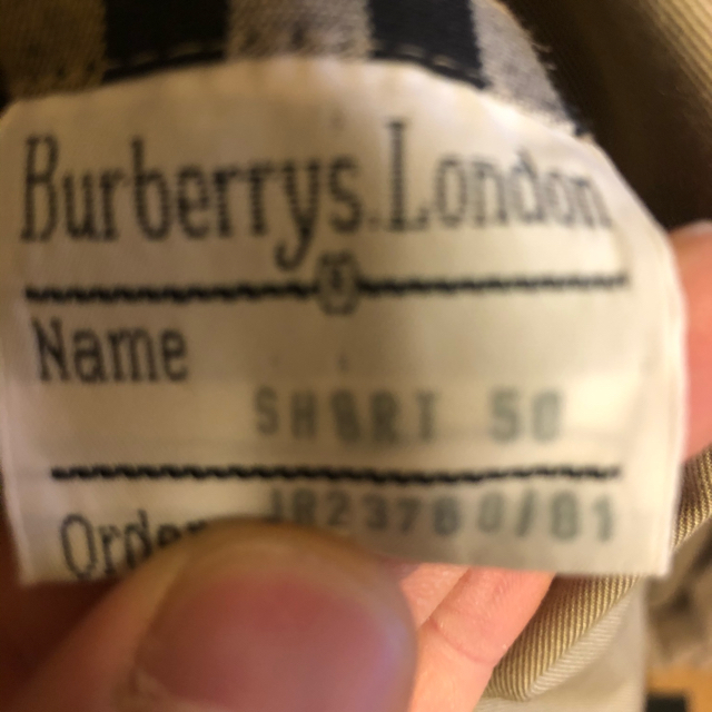 BURBERRY(バーバリー)のバーバリー  ステンカラーコート メンズのジャケット/アウター(ステンカラーコート)の商品写真