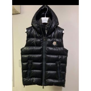 モンクレール(MONCLER)の モンクレール バルトロメ　ダウンベストウールリブ国内正規美品size0(ダウンベスト)