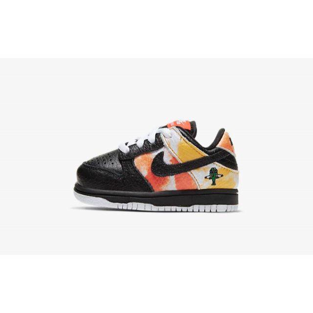 NIKE(ナイキ)のNIKE SB DUNK LOW QS TD RAYGUN 9c 15cm キッズ/ベビー/マタニティのキッズ靴/シューズ(15cm~)(スニーカー)の商品写真