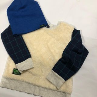 クレードスコープ(kladskap)の【サイズ110 クレードスコープ　モコモコ　服】(Tシャツ/カットソー)
