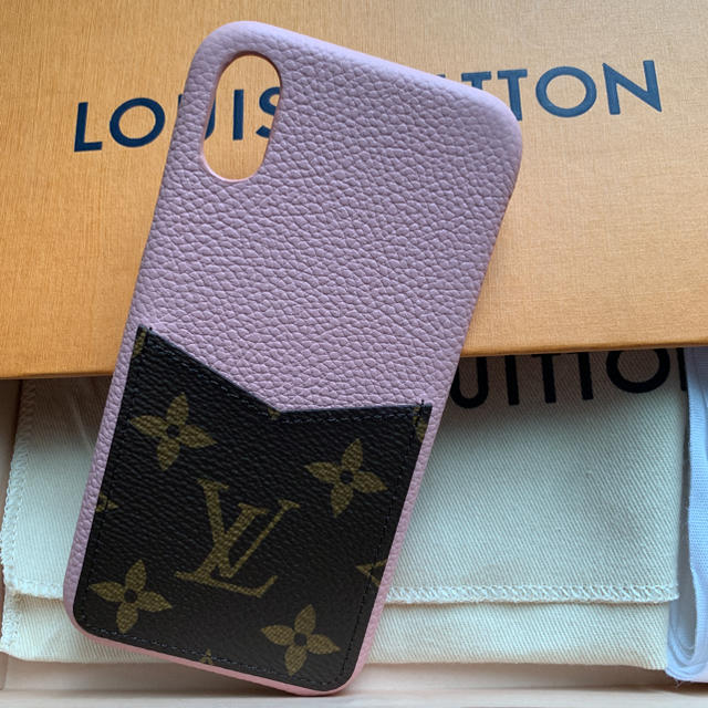 LOUIS VUITTON - 人気☆ ルイヴィトン  iPhone X/ XSケース　ピンクの通販