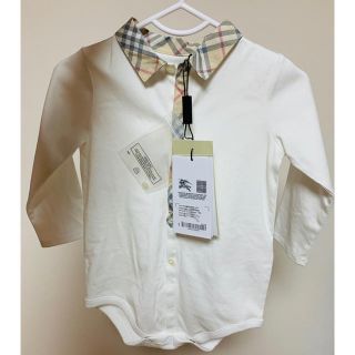 バーバリー(BURBERRY)のバーバリー Burberry  ロンパース  タグ付き　(ロンパース)