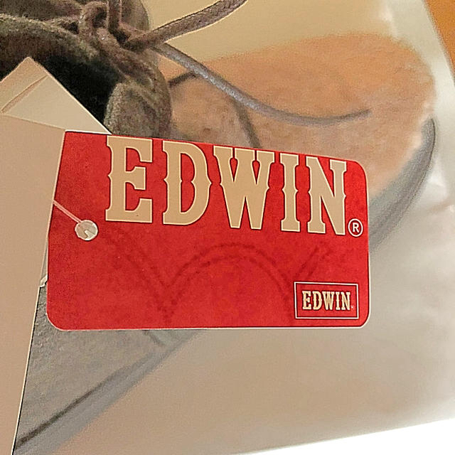 EDWIN(エドウィン)の♥️お値下げ中!! 新品未使用 タグ付き EDWIN ファー付ショートブーツ♥️ レディースの靴/シューズ(ブーツ)の商品写真