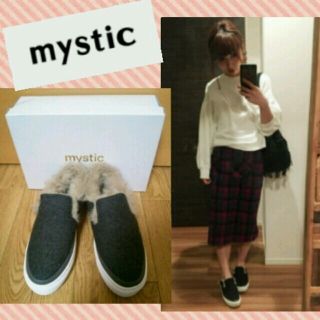 ミスティック(mystic)の【新品】mystic＊箱なしスリッポン♪(スリッポン/モカシン)