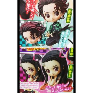 バンプレスト(BANPRESTO)の週刊少年ジャンプ 鬼滅の刃 Q posket petit  炭治郎＆禰豆子 (模型/プラモデル)