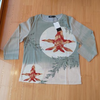 pagong パゴン ラグラン半袖カットソー 新品タグ付き 鶴