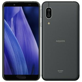 アクオス(AQUOS)の新品未使用 シャープ
AQUOS sense3 SH-M12 Black(スマートフォン本体)