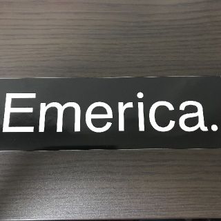 エメリカ(Emerica)の「縦6cm横23.5cm」Emerica sketeステッカー(スケートボード)