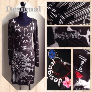 デシグアル(DESIGUAL)のDesigualタイトワンピース(ひざ丈ワンピース)